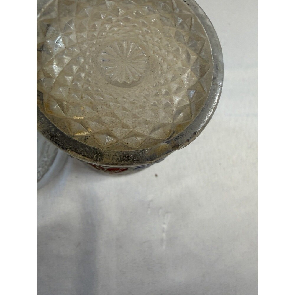 Early 1900 Indiana Glass Co. Bird And Strawberry Antique Cups - Picture 6 of 8